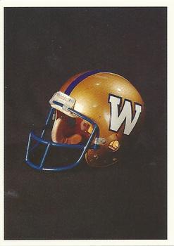 #100 Winnipeg Blue Bombers Checklist - Winnipeg Blue Bombers - 1992 All World CFL Football