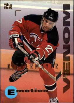 #100 Scott Niedermayer - New Jersey Devils - 1995-96 SkyBox E-Motion Hockey