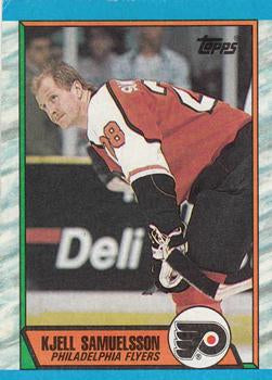 #100 Kjell Samuelsson - Philadelphia Flyers - 1989-90 Topps Hockey