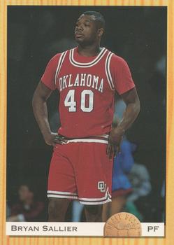 #100 Bryan Sallier - Oklahoma Sooners - 1993 Classic Draft Picks Basketball