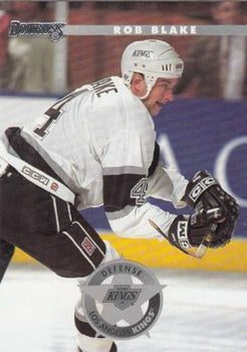 #100 Rob Blake - Los Angeles Kings - 1996-97 Donruss Hockey