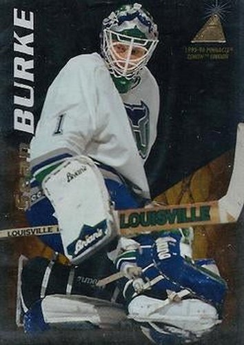 #100 Sean Burke - Hartford Whalers - 1995-96 Zenith Hockey