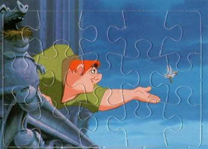 #100 Quasimodo sets bird free - 1996 Skybox Hunchback of Notre Dame