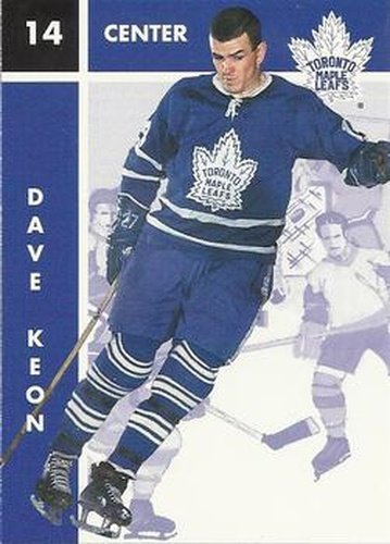 #100 Dave Keon - Toronto Maple Leafs - 1995-96 Parkhurst 1966-67 Hockey