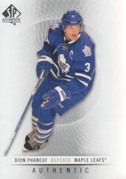 #100 Dion Phaneuf - Toronto Maple Leafs - 2012-13 SP Authentic Hockey