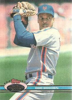 #100 Doc Gooden - New York Mets - 1991 Stadium Club Baseball
