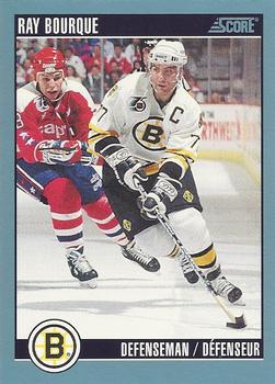 #100 Ray Bourque - Boston Bruins - 1992-93 Score Canadian Hockey
