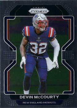 #100 Devin McCourty - New England Patriots - 2021 Panini Prizm Football
