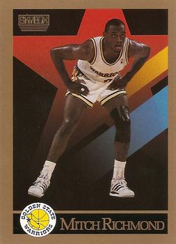 #100 Mitch Richmond - Golden State Warriors - 1990-91 SkyBox Basketball