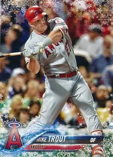 #HMW100 Mike Trout - Los Angeles Angels - 2018 Topps Holiday Baseball