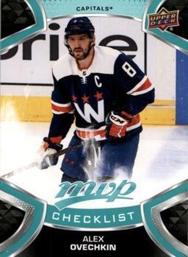 #100 Alex Ovechkin - Washington Capitals - 2021-22 Upper Deck MVP Hockey