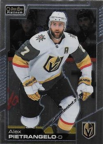 #100 Alex Pietrangelo - Vegas Golden Knights - 2020-21 O-Pee-Chee Platinum Hockey