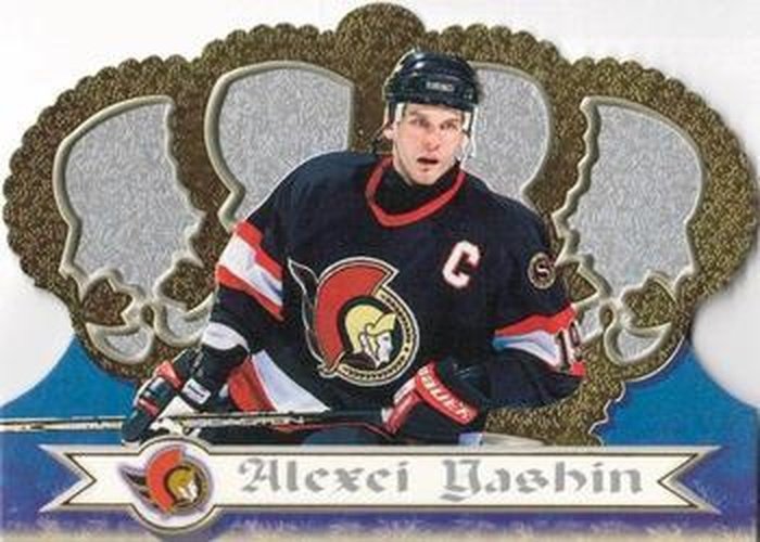 #100 Alexei Yashin - Ottawa Senators - 1999-00 Pacific Crown Royale Hockey