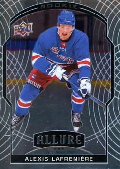 #100 Alexis Lafreniere - New York Rangers - 2020-21 Upper Deck Allure Hockey