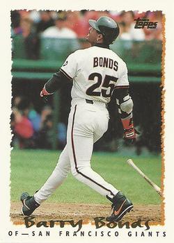 #100 Barry Bonds - San Francisco Giants - 1995 Topps Baseball