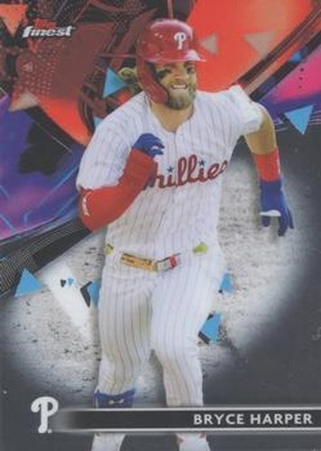 #100 Bryce Harper - Philadelphia Phillies - 2021 Finest Baseball