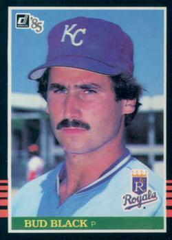 #100 Bud Black - Kansas City Royals - 1985 Donruss Baseball