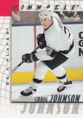 #100 Craig Johnson - Los Angeles Kings - 1997-98 Pinnacle Be a Player Hockey