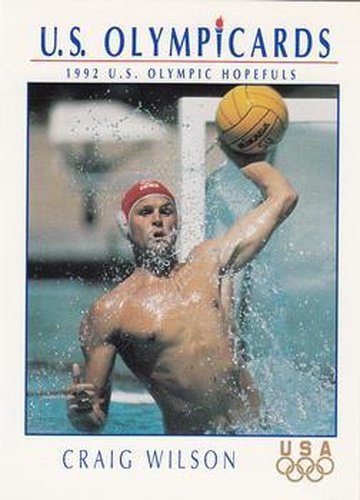 #100 Craig Wilson - USA - 1992 Impel U.S. Olympic Hopefuls