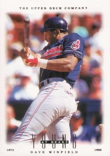 #100 Dave Winfield - Cleveland Indians - 1996 Upper Deck Baseball