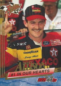 #100 Davey Allison - Robert Yates Racing - 1993 Wheels Rookie Thunder Racing