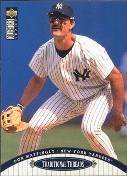 #100 Don Mattingly - New York Yankees - 1996 Collector's Choice Baseball