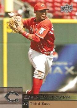 #100 Edwin Encarnacion - Cincinnati Reds - 2009 Upper Deck Baseball