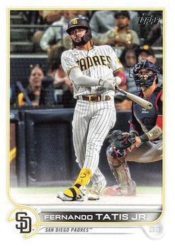 #100 Fernando Tatis Jr. - San Diego Padres - 2022 Topps Baseball