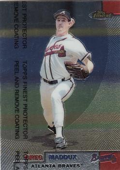 #100 Greg Maddux - Atlanta Braves - 1999 Finest Baseball