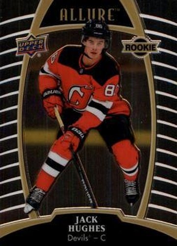 #100 Jack Hughes - New Jersey Devils - 2019-20 Upper Deck Allure Hockey