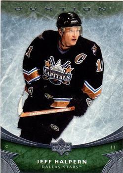 #100 Jeff Halpern - Dallas Stars - 2006-07 Upper Deck Ovation Hockey