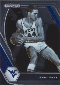 #100 Jerry West - West Virginia Mountaineers - 2021 Panini Prizm Collegiate Draft Picks Basketball