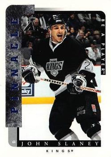 #100 John Slaney - Los Angeles Kings - 1996-97 Pinnacle Be a Player Hockey