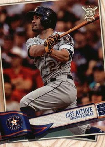 #100 Jose Altuve - Houston Astros - 2019 Topps Big League Baseball