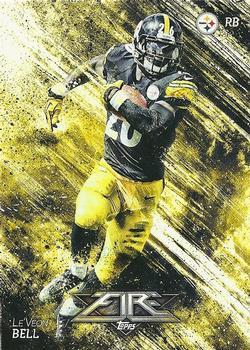 #100 Le’Veon Bell - Pittsburgh Steelers - 2014 Topps Fire Football