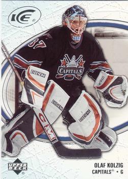 #100 Olaf Kolzig - Washington Capitals - 2005-06 Upper Deck Ice Hockey