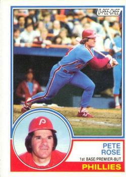 #100 Pete Rose - Philadelphia Phillies - 1983 O-Pee-Chee Baseball