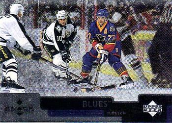 #100 Pierre Turgeon - St. Louis Blues - 1997-98 Upper Deck Black Diamond Hockey