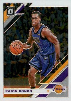 #100 Rajon Rondo - Los Angeles Lakers - 2019-20 Donruss Optic Basketball
