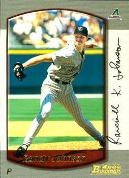 #100 Randy Johnson - Arizona Diamondbacks - 2000 Bowman Baseball