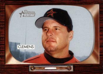 #100 Roger Clemens - Houston Astros - 2004 Bowman Heritage Baseball