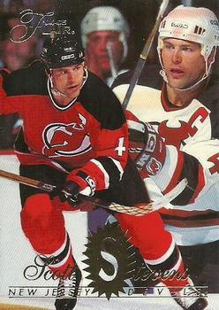 #100 Scott Stevens - New Jersey Devils - 1994-95 Flair Hockey