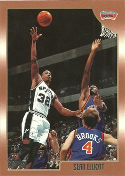 #100 Sean Elliott - San Antonio Spurs - 1998-99 Topps Basketball