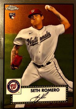 #100 Seth Romero - Washington Nationals - 2021 Topps Chrome Platinum Anniversary Baseball