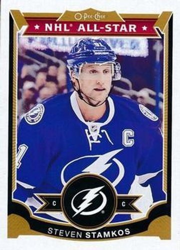 #100 Steven Stamkos - Tampa Bay Lightning - 2015-16 O-Pee-Chee Hockey