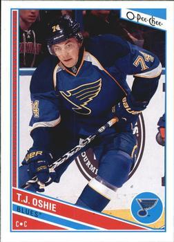 #100 T.J. Oshie - St. Louis Blues - 2013-14 O-Pee-Chee Hockey