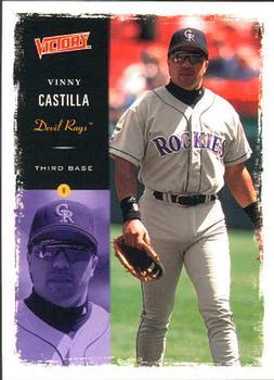 #100 Vinny Castilla - Tampa Bay Devil Rays - 2000 Upper Deck Victory Baseball