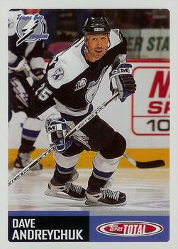 #100 Dave Andreychuk - Tampa Bay Lightning - 2002-03 Topps Total Hockey