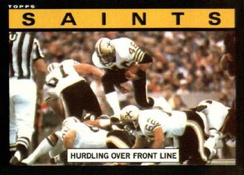 #100 Saints Team Leaders - New Orleans Saints - 1985 Topps Football