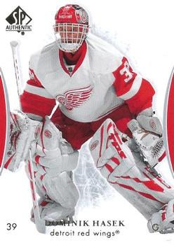 #100 Dominik Hasek - Detroit Red Wings - 2007-08 SP Authentic Hockey